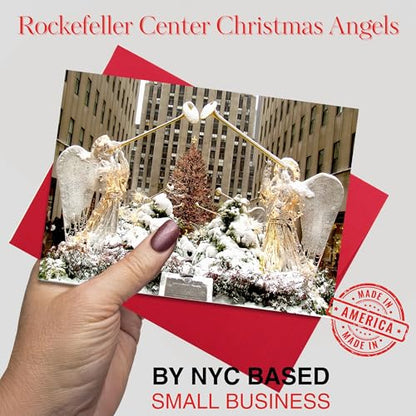 Christmas in New York City Greeting Card Set of 6 - Holiday Stationery