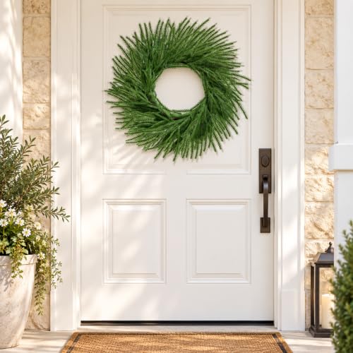 6ft Real Touch Norfolk Pine Garland for Christmas Holiday Decorations - Indoor & Outdoor