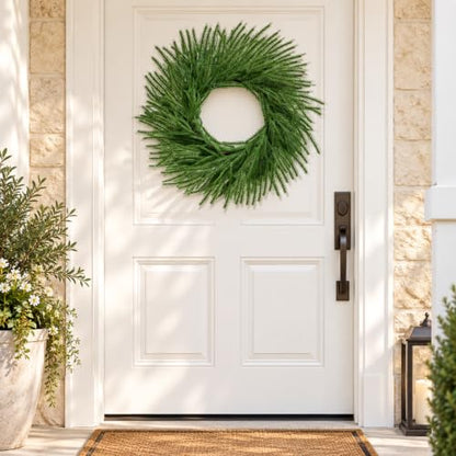 6ft Real Touch Norfolk Pine Garland for Christmas Holiday Decorations - Indoor & Outdoor