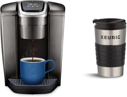 Keurig K-Elite Coffee Maker - Single-Serve K-Cup Pod Brewer in Brushed Slate | 12 oz Brew Size