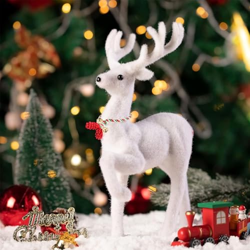 12PCS Christmas Wreath Ties with Bell - Multi Color Garland & Rail Decorations