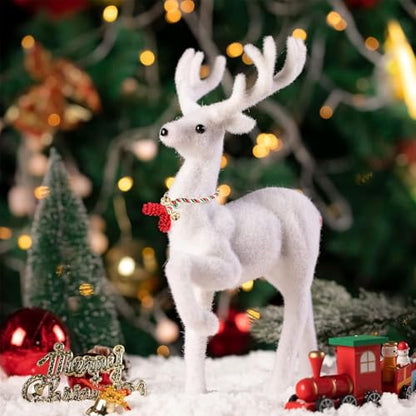 12PCS Christmas Wreath Ties with Bell - Multi Color Garland & Rail Decorations