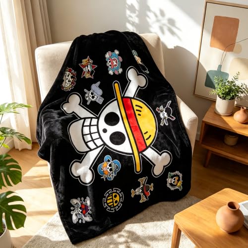 Anime Flannel Blanket for Fans 50x60 Inches Soft Cozy Gift