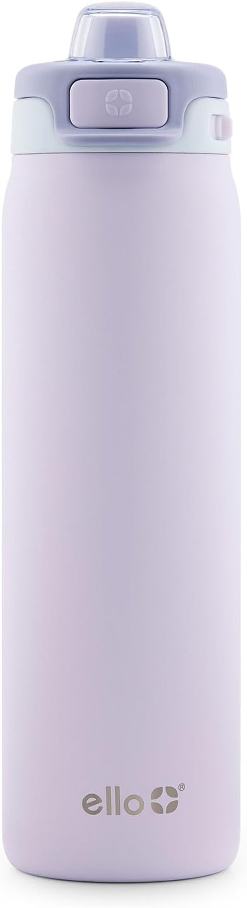 Ello Pop & Fill Insulated Stainless Steel Water Bottle - Quick Fill Lid, Leakproof, BPA-Free | 22oz, 32oz, 40oz