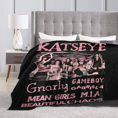 Korean Girl Group Poster Blanket - Ultra Soft Velvet Throw 50x40 Style3