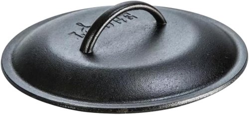 Lodge Cast Iron Lid - 10.25-Inch Durable Design for Perfect Cooking & Baking