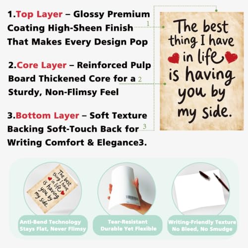 Romantic Anniversary Valentine’s Day Card for Couples - Variation SK-242