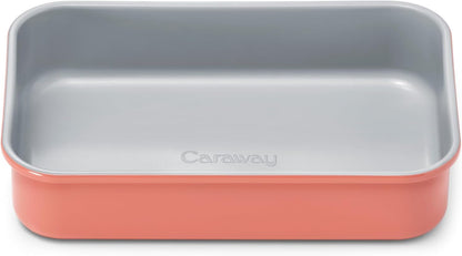 Caraway Nonstick Baking Pan - 9” x 6.5” Deep Ceramic Casserole Dish - Non-Toxic, PTFE & PFOA Free - Perracotta