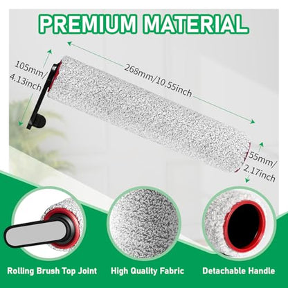 Vacuum Replacement Parts & Cleaning Solution Kit for Dreame H12 Pro