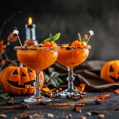 Ghost Halloween Cocktail Picks 200pcs Spooky Toothpick Food Decor