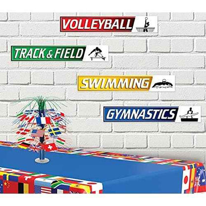 Beistle International Flag Cascade Centerpiece