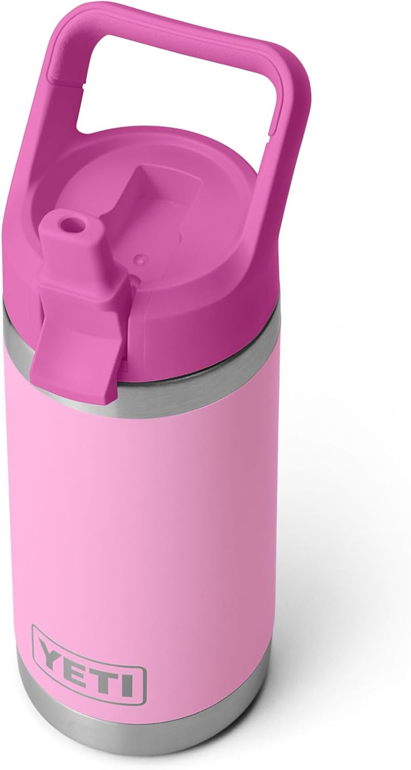 YETI Rambler Jr. 12 oz Kids Bottle - Durable Design with Straw Cap for Easy Hydration