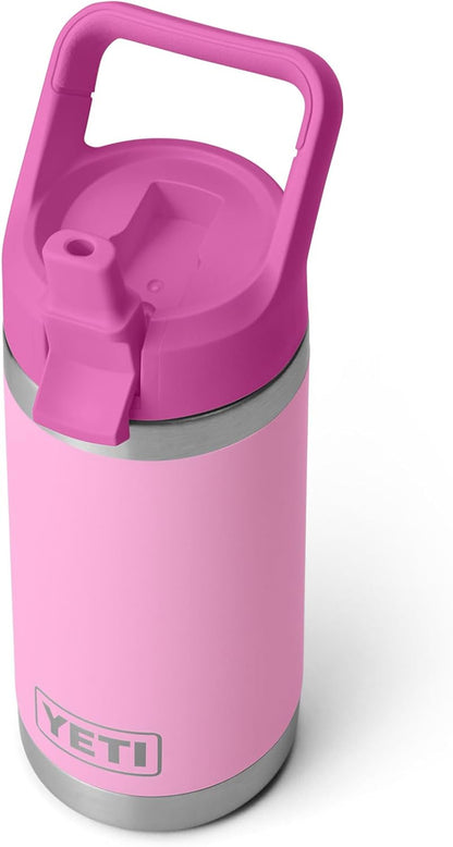 YETI Rambler Jr. 12 oz Kids Bottle - Durable Design with Straw Cap for Easy Hydration