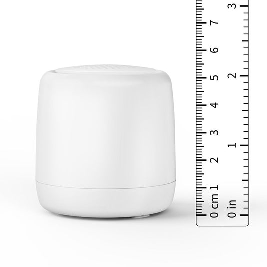 White Noise Machine | Paussion Long-Lasting Fast Charging Portable Travel Mini Sound Machine with 25 Soothing Sounds for Adults, Kids, and Babies | Auto Timer, Travel, Sleep, Baby, Fan - White