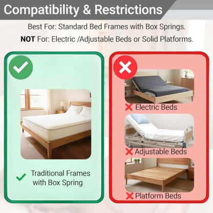 Heavy Duty Bed Sheet Holders for Corners - 4 Pack Fitted Sheet Clips with Locking Sliders