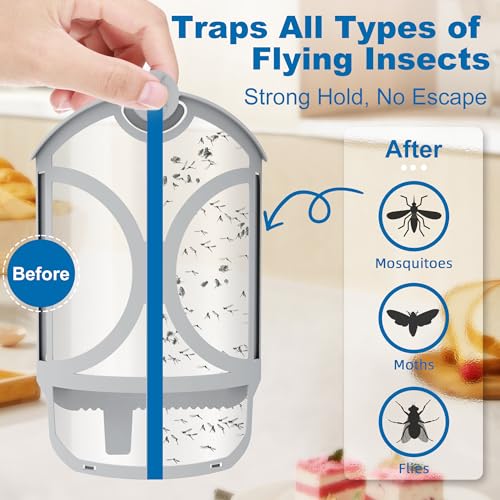 10 Pack Flying Insect Trap Refills Compatible with M364/M364A & Max - Insect Trap Replacement
