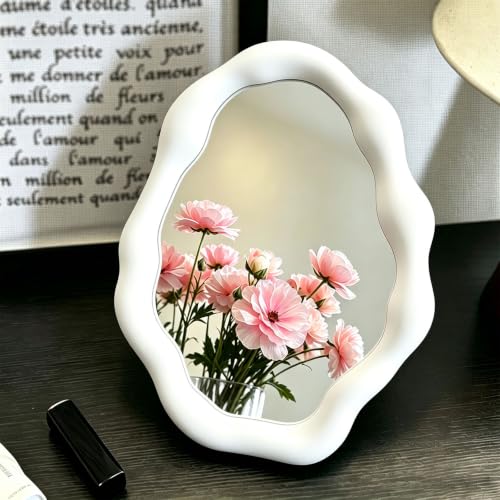 Cloud Desk Mirror Table Makeup Vanity Mirror - White - Cute Cloud Shape