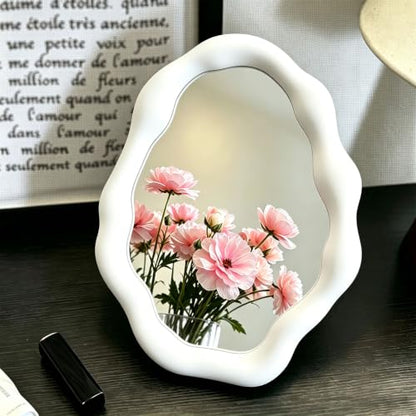 Cloud Desk Mirror Table Makeup Vanity Mirror - White - Cute Cloud Shape