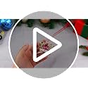 Pink Crown Christmas Ornament - 4-Piece Holiday Decorations for Women & Girls