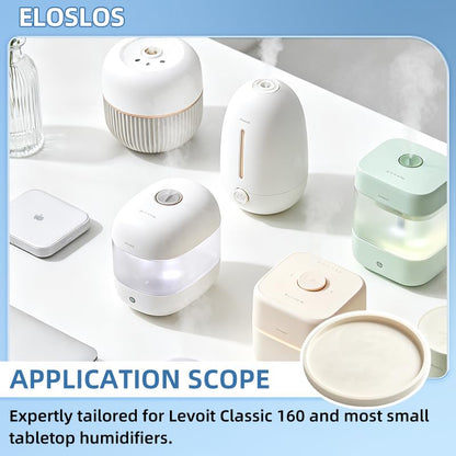 Milky Silicone Tray for Levoit Classic 160 & Small Humidifiers - 9x9in