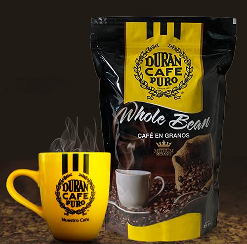 Cafe Duran - Whole Bean Medium Roast Coffee Freshly Imported from Panama 354g (12.5oz)