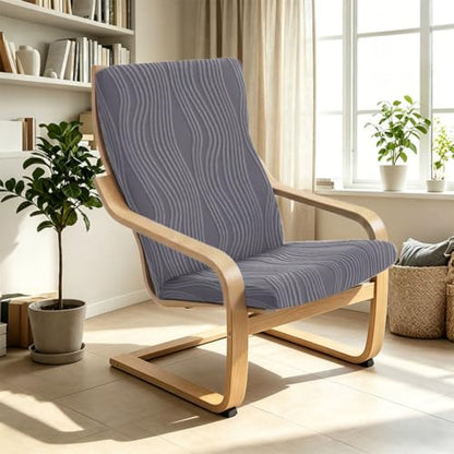 YOPOIY Burgundy Stretch Cover for Poang Chair - One Size