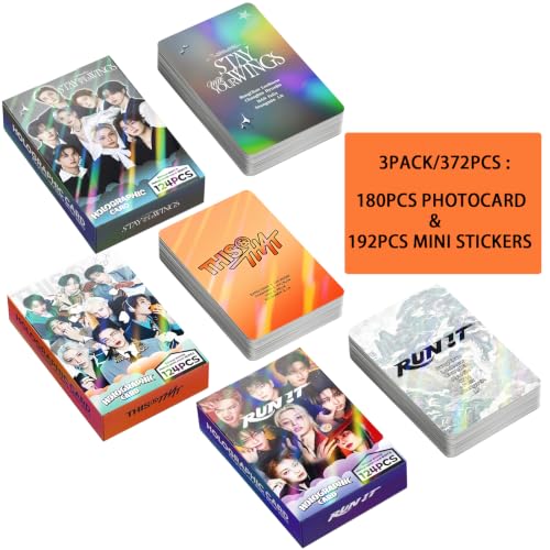 Multicolor Stray Kids Photocards Set KPOP Album Stickers Gift Collection