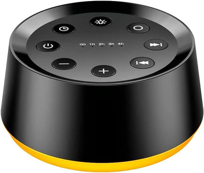 Skiennix Brown Noise Sound Machine - 30 Soothing Sounds & 12 Color Night Light | Sleep Aid for Adults & Kids