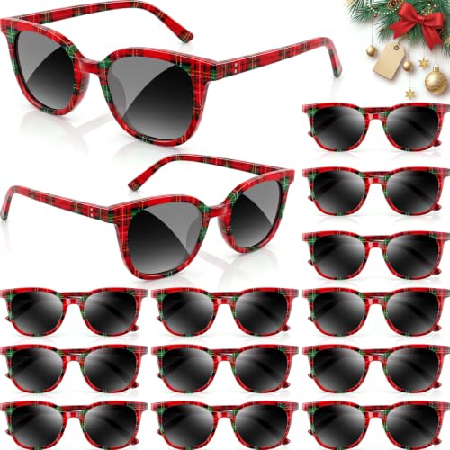 12 Pcs Christmas Party Sunglasses Props Accessories - Holiday Holiday