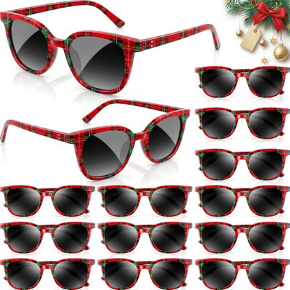 12 Pcs Christmas Party Sunglasses Props Accessories - Holiday Holiday