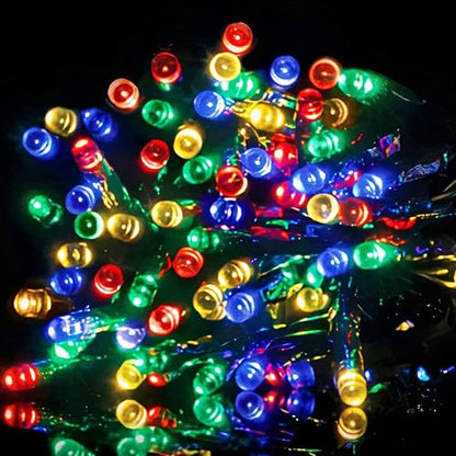 100FT 300 LED Color Changing Christmas Lights with Remote - Waterproof Indoor Outdoor String Lights - 2 in 1 Warm White & Multi-Color, 11 Modes