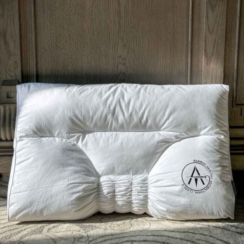 Ergonomic Cervical Pillow for Neck Support, Side, Back & Stomach Sleepers