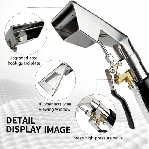 Upholstery Extractor Cleaning Tool Attachment for Carpet & Furniture