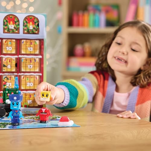Magna-Tiles MicroMAGS Advent Calendar 34-Piece Magnetic Building Set
