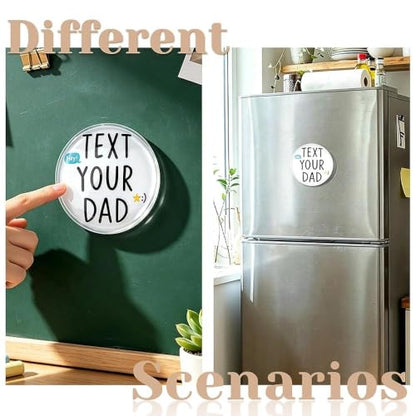 Text Your Dad Fridge Magnet Christmas Birthday Stocking Stuffer - Dad