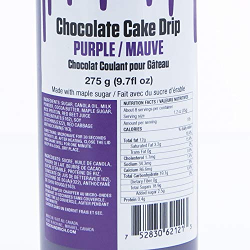 Roxy and Rich Chocolate Cake Drip 275 Grams, Purple