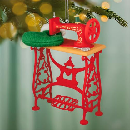 Hallmark Keepsake Christmas Ornament Sew Nostalgic 2026 Vintage Sewing Machine