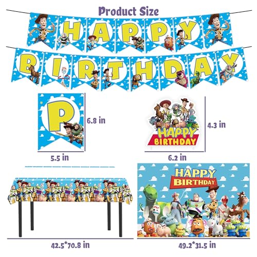 Teen Birthday Party Decorations Set with Balloons, Banner, Tablecloth & More