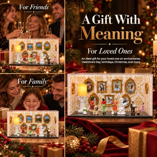DIY Mini Shadow Box Frame Kit for Personalized Memory Display