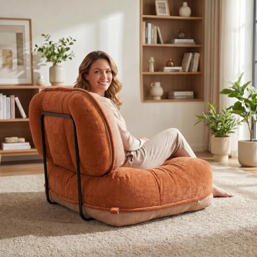 L-Shape Floor Sofa Support Frame 2 Sets Freestanding Metal Back Support for Floor Cushions