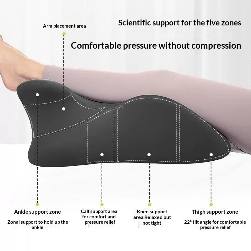 Ergonomic Wedge Pillow with Memory Foam Support - 27 Degree, Extra Large
