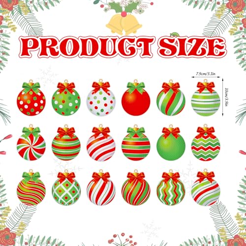 Christmas Magnetic Car & Home Decor - Reflective Holiday Magnet Set