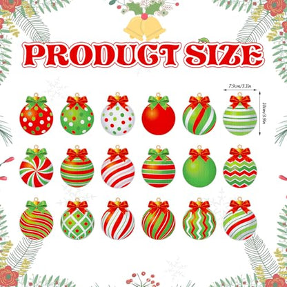 Christmas Magnetic Car & Home Decor - Reflective Holiday Magnet Set