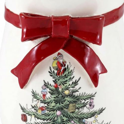 Red Christmas Tumbler Cup for Makeup Brushes, Razors & More - Spode Holiday Collection