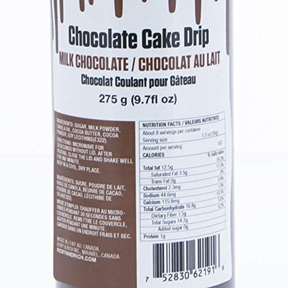 Roxy and Rich Chocolate Cake Drip 275 Grams, Milk Chocolate