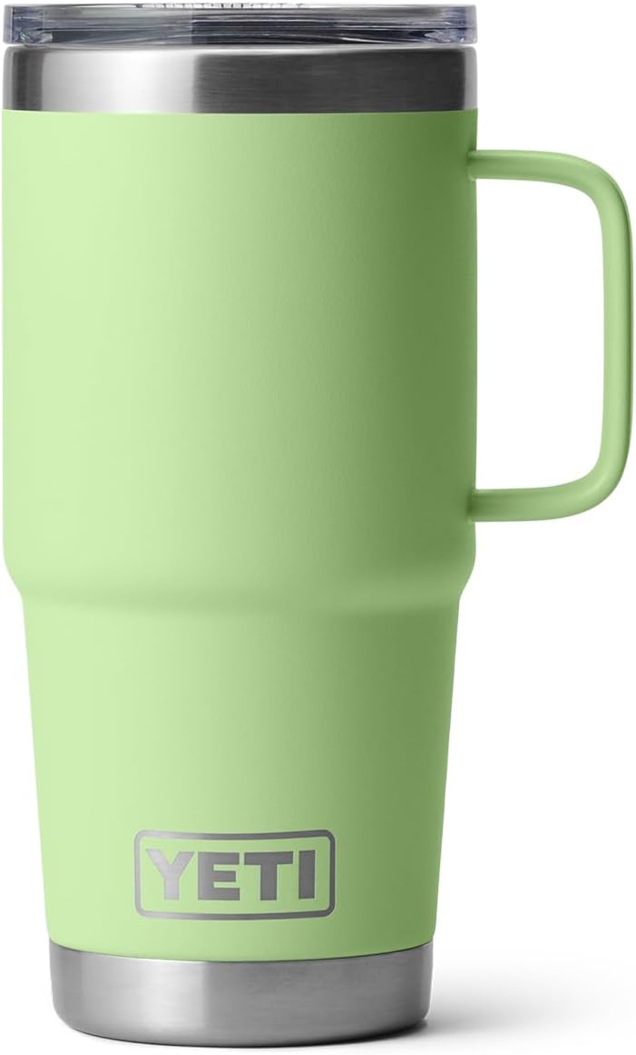 YETI Rambler 20 oz Travel Mug - Stainless Steel, Vacuum Insulated with Stronghold Lid for Ultimate Durability