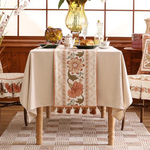French Velvet Table Runner Harrisd 12"x71" - Designer Elegant Dining Decor