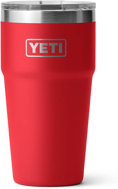 YETI Rambler 20 oz Stainless Steel Tumbler - Vacuum Insulated with MagSlider Lid for Ultimate Durability