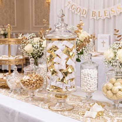 110 Count Bless This Day Faith Mints - Individually Wrapped Butter Mints for Baptism & Religious Celebrations