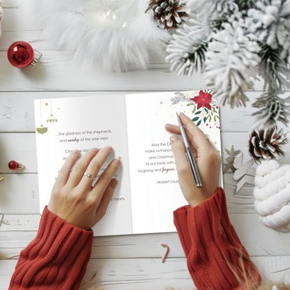 Religious Christmas Card for Man Woman with Poem - #1